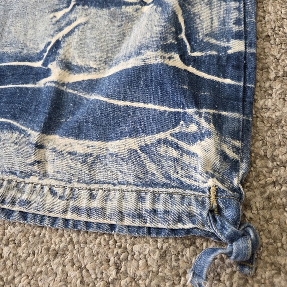 Y2K Hip Hop Baggy‎ Denim Shorts Jorts Brock Jeans 34 Skater - Picture 3 of 15